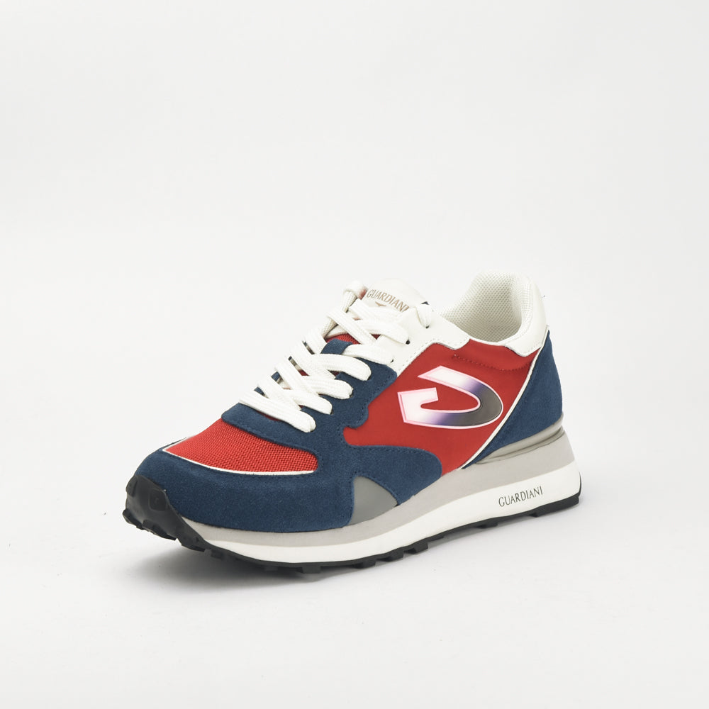 GUARDIANI - WEN 3161 LOW M SUEDE DARK BLUE/ MES