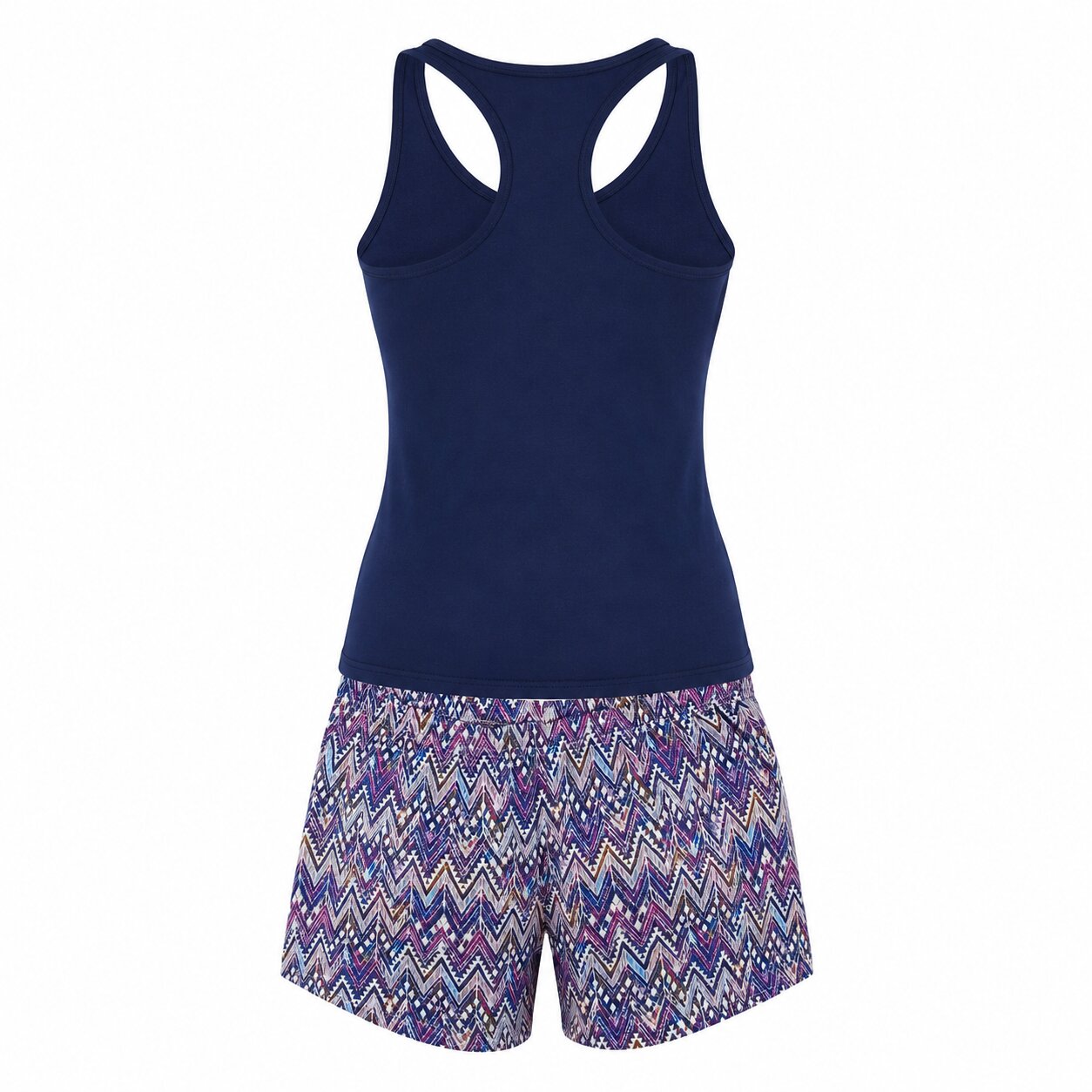 Pyjama d'Été Femme Bleu