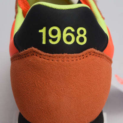 BASKET SUN68 -64-ARANCIO FLUO