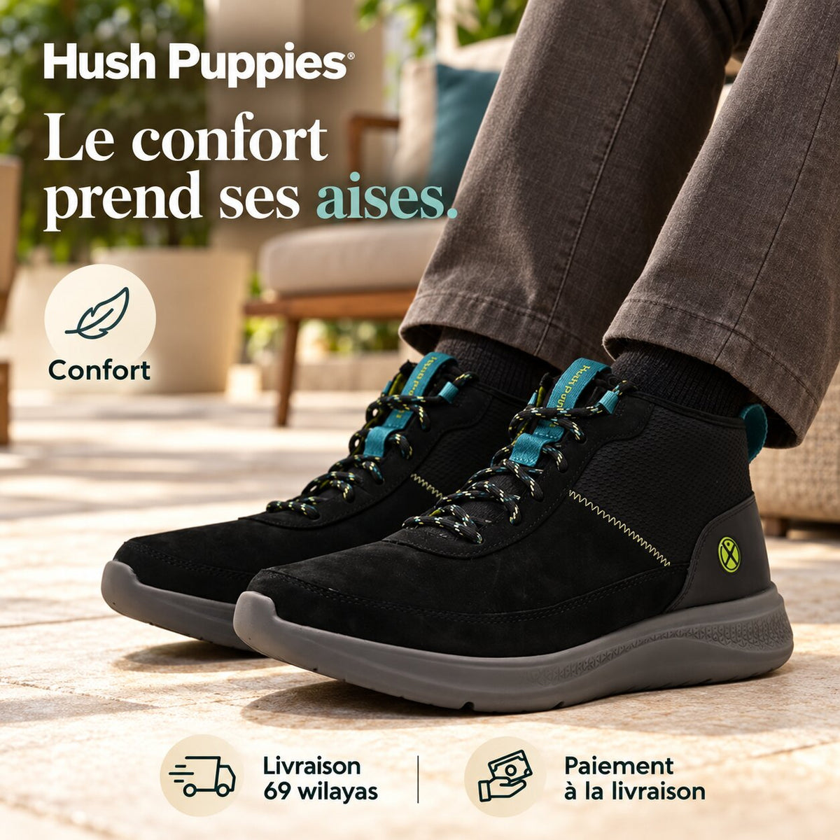 Hush Puppies Elevate Chukka Boots