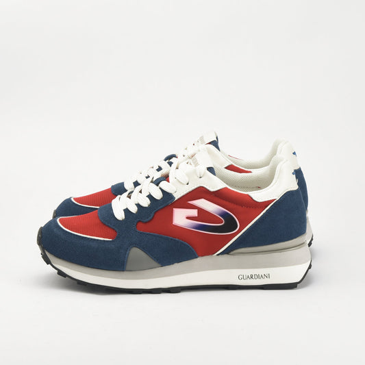 GUARDIANI - WEN 3161 LOW M SUEDE DARK BLUE/ MES