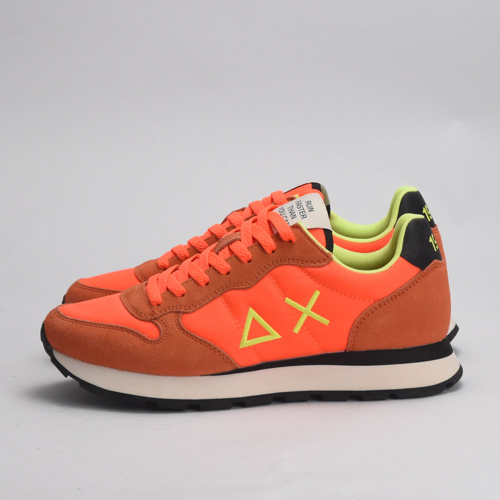 BASKET SUN68 -64-ARANCIO FLUO