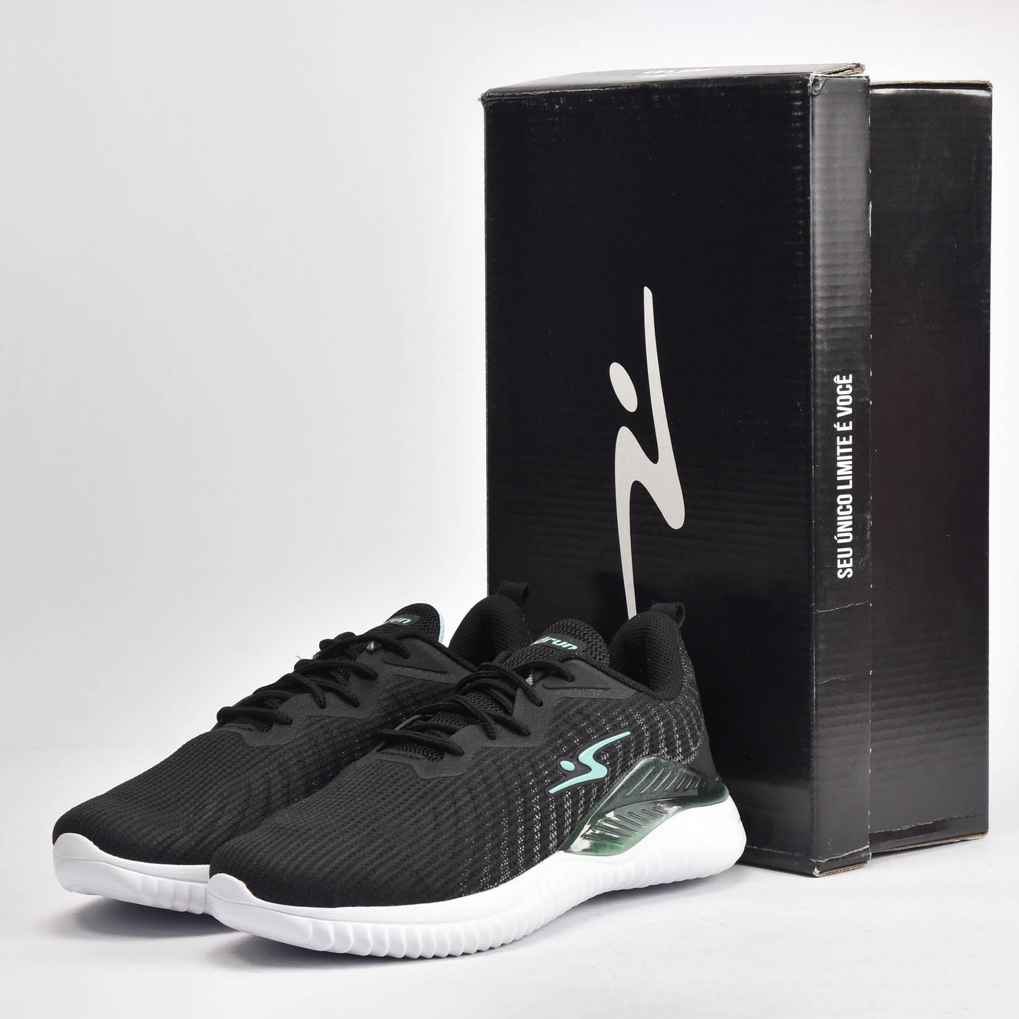 TYPE PRETO/VERDE ACQUA