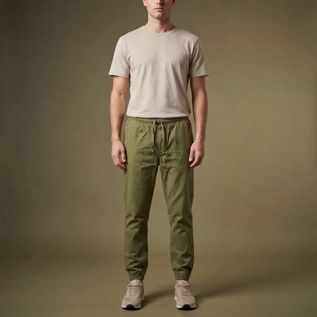 DEPART JOGGER SLIM Homme khaki