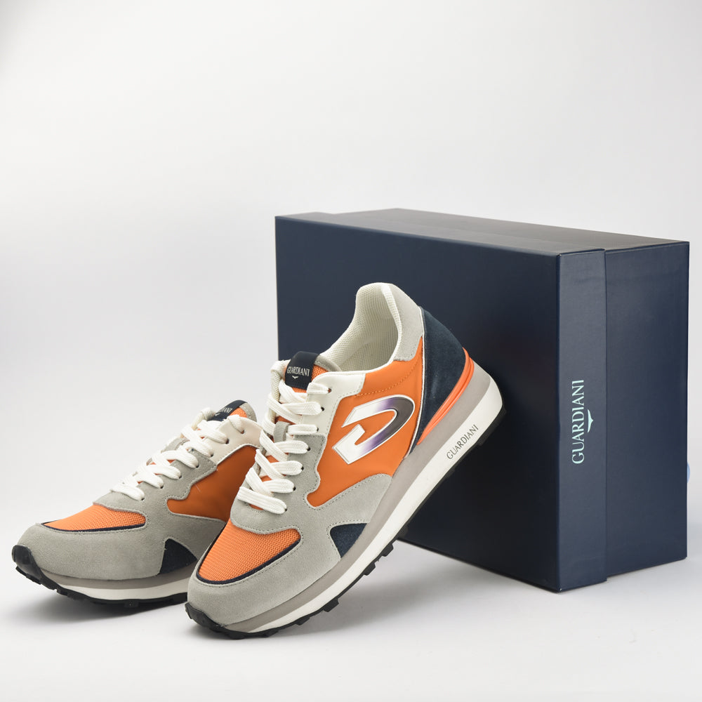 GUARDIANI - WEN 2200 LOW M SUEDE/NYLON BLACK/MU