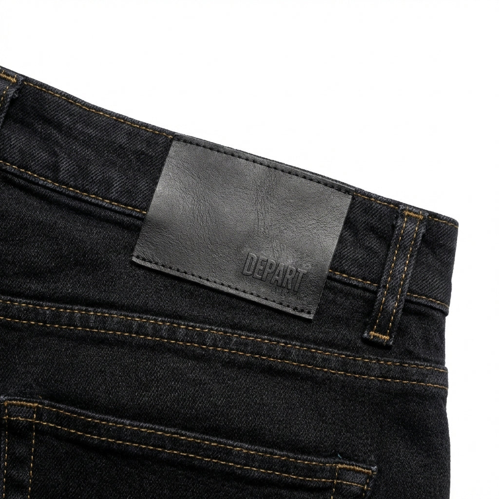 DEPART PANTALON JEAN SLIM HOMME noir