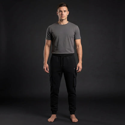 DEPART JOGGING CARGO SLIM Homme noir