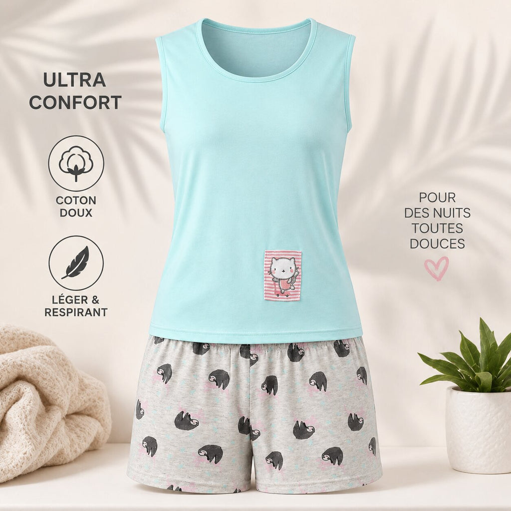 Pyjama d'Été Femme
