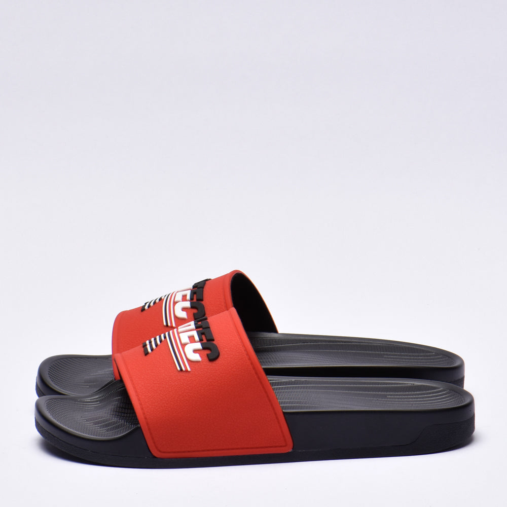 HERITAGE SLIDE BLACK RED