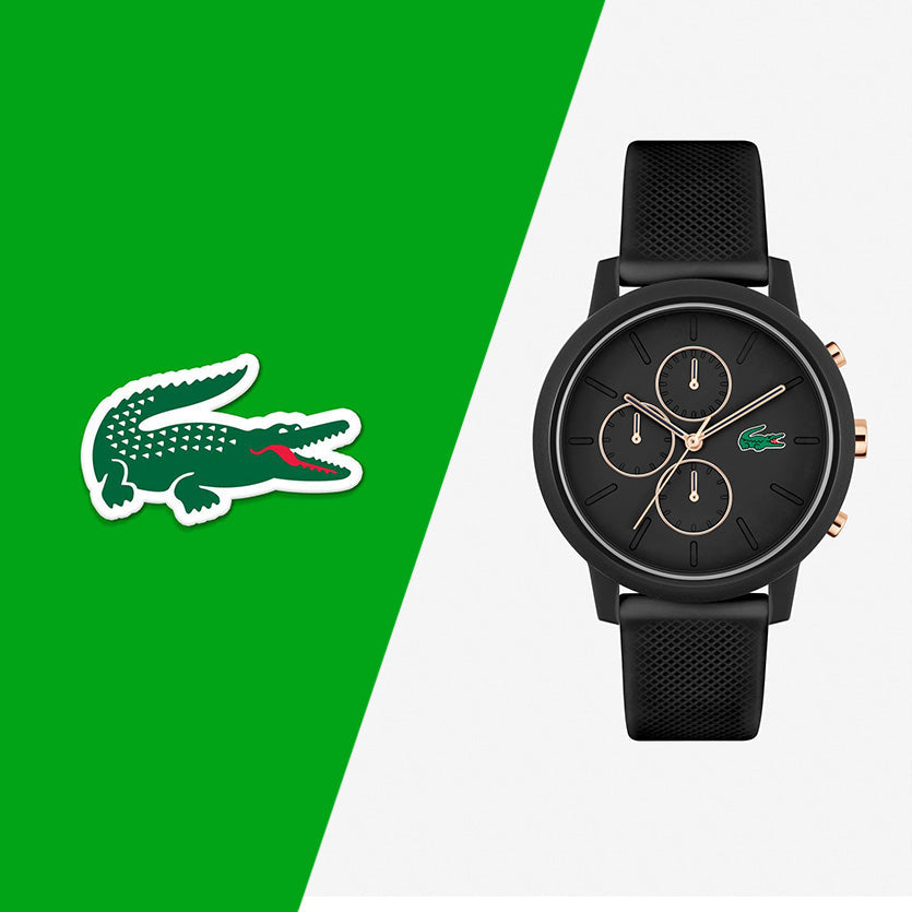 Montre chronographe Lacoste.12.12 silicone