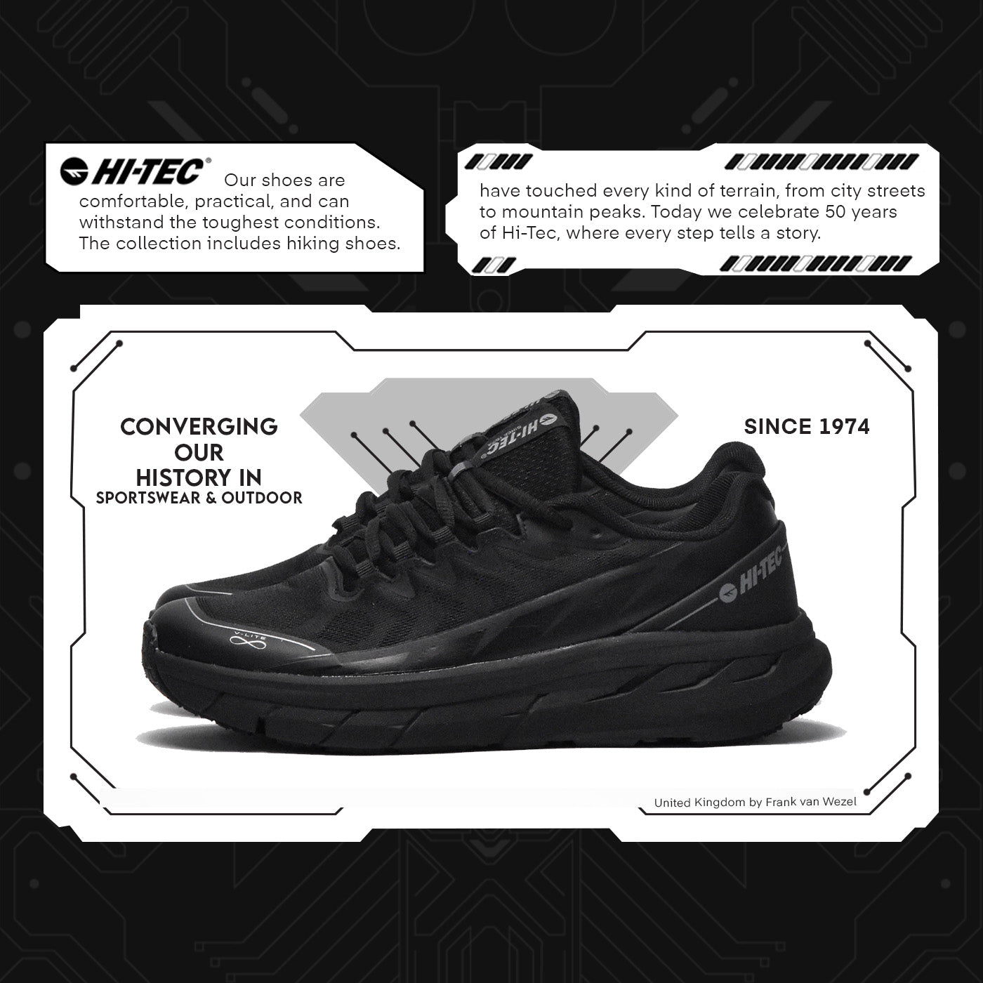 HI-TEC BOLT MOONLESS NIGHT