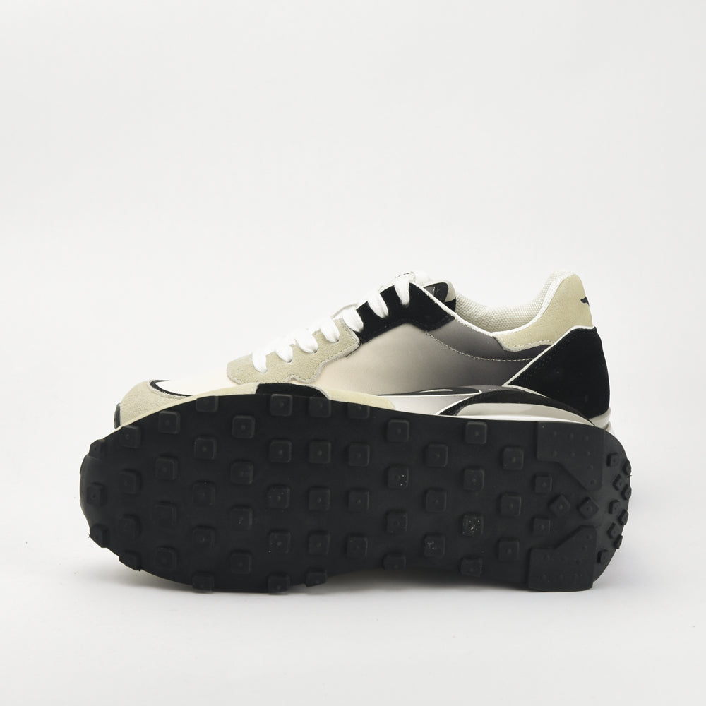 GUARDIANI - WEN 3162 LOW M SUEDE CREAM/ DK. BLACK