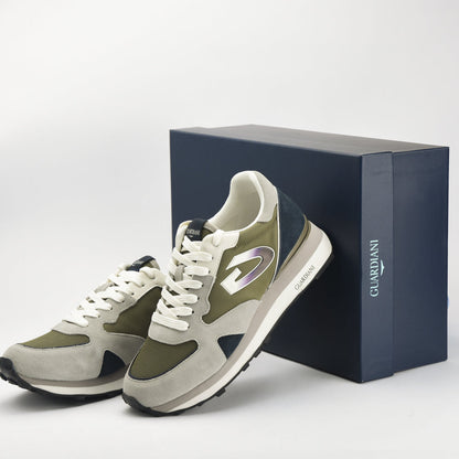 GUARDIANI - WEN 3161 LOW M SUEDE BEIGE/ BLUE/ M