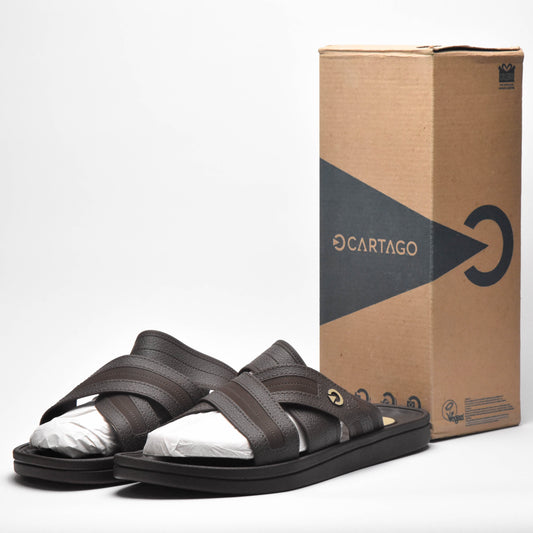 CARTAGO ALABAMA SLIDE AD DARK BROWN/BROWN