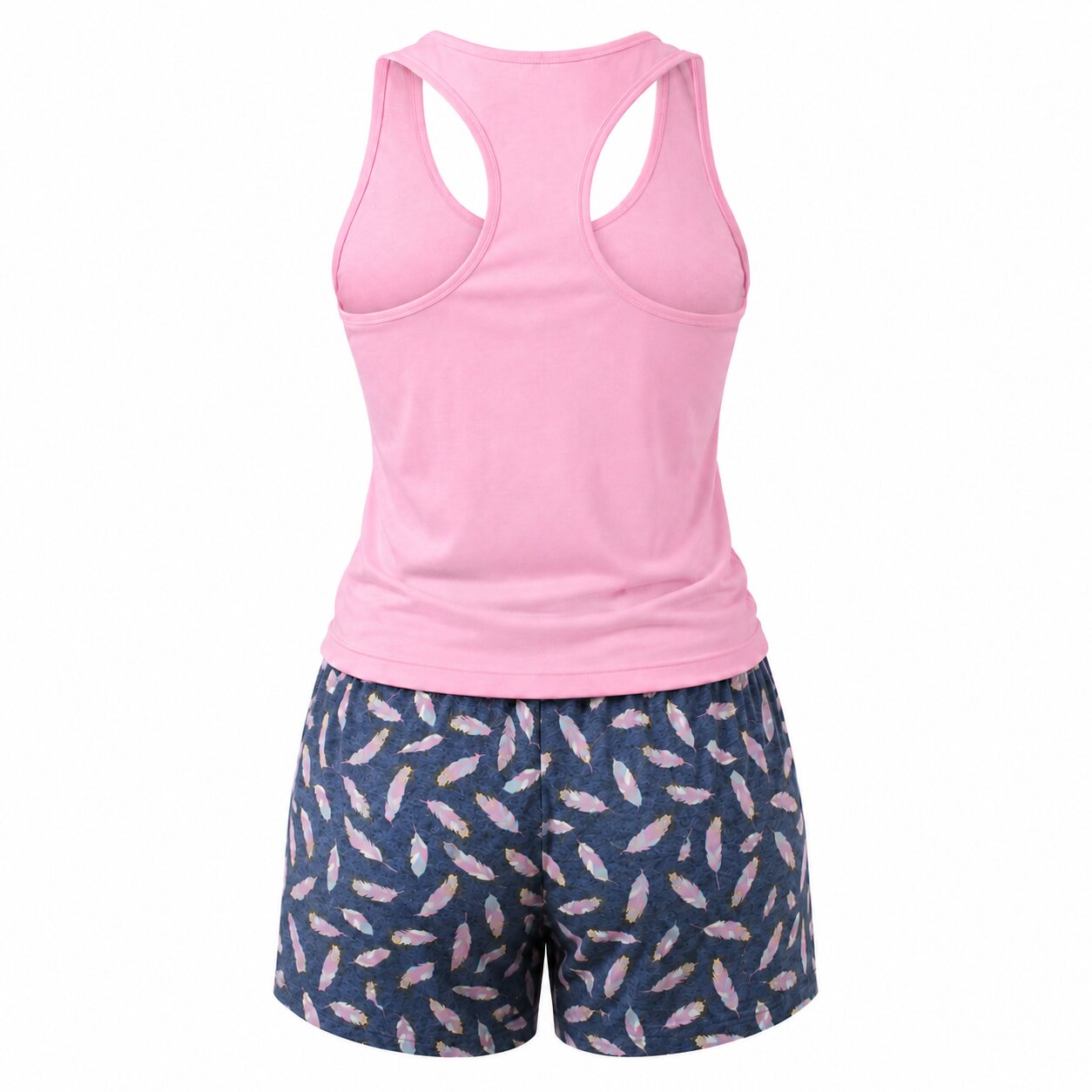 Pyjama d'Été Femme Rose
