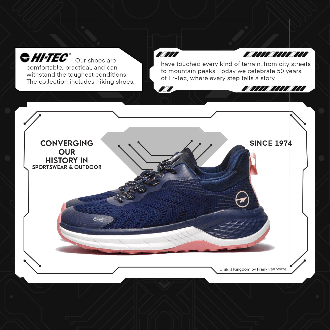 HI TEC ENDURO LITE W NAVAL AVADEMY BRUNT CORAL