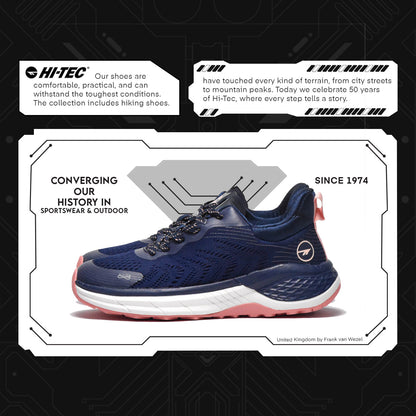 HI TEC ENDURO LITE W NAVAL AVADEMY BRUNT CORAL