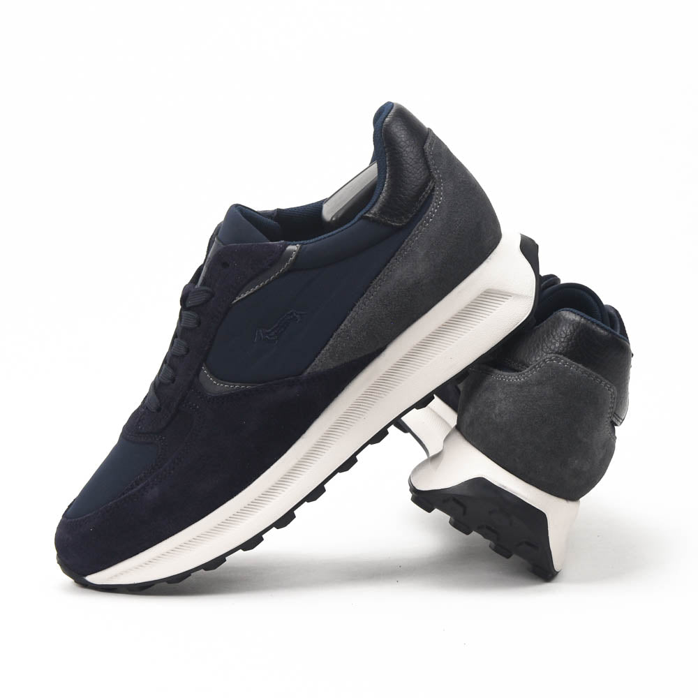 Harmont and Blaine Camoscio Tex Sneakers Homme