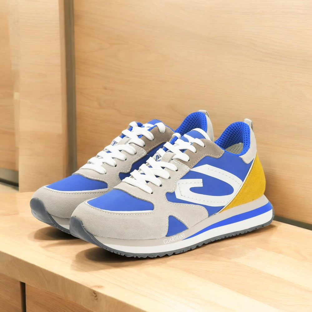 GUARDIANI - WEN 2300 LOW M SUE/NYLON PEARL/BLUE
