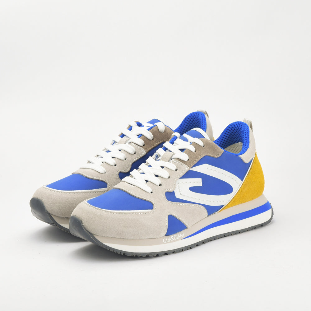 GUARDIANI - WEN 2300 LOW M SUE/NYLON PEARL/BLUE