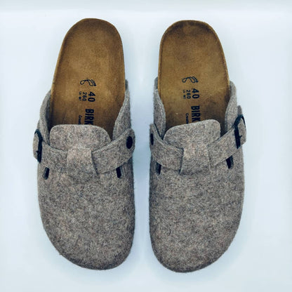 Birk orthopedic Shoes - BOSTON FEUTRE MARRON