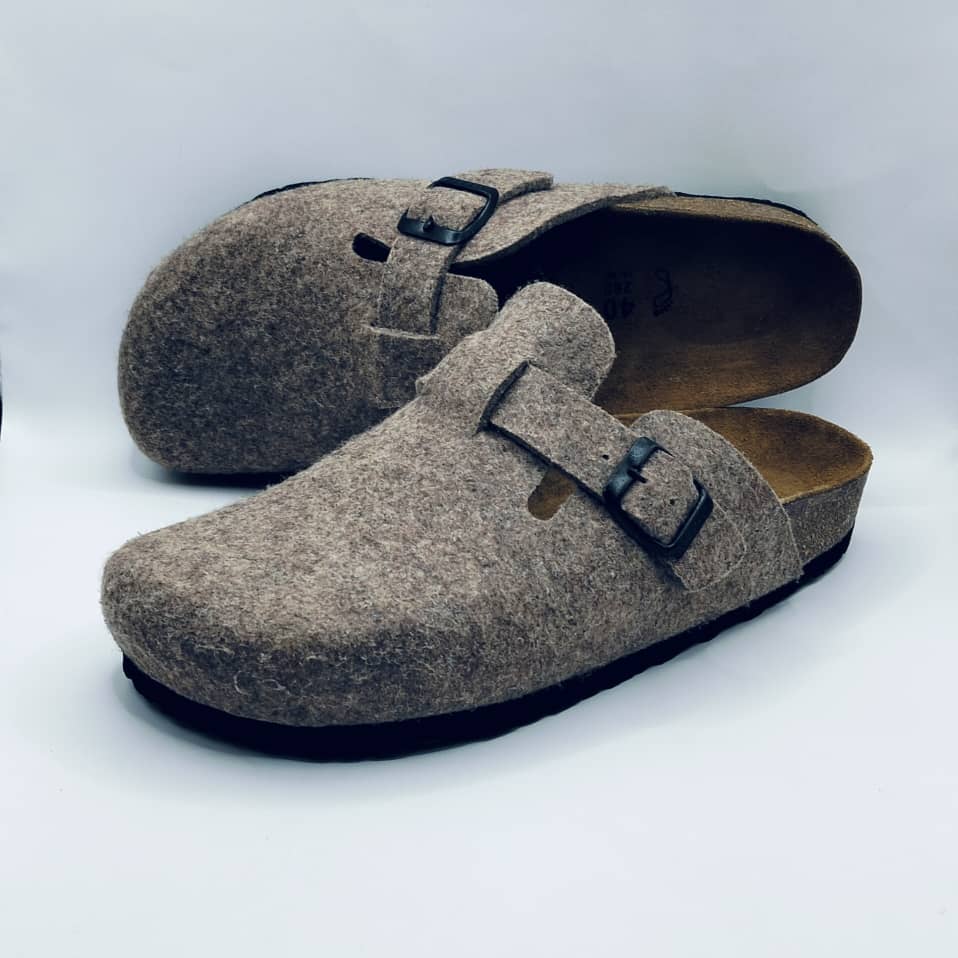 Birk orthopedic Shoes - BOSTON FEUTRE MARRON