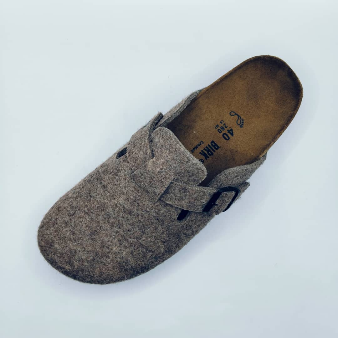 Birk orthopedic Shoes - BOSTON FEUTRE MARRON