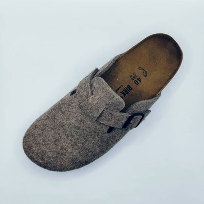 Birk orthopedic Shoes - BOSTON FEUTRE MARRON