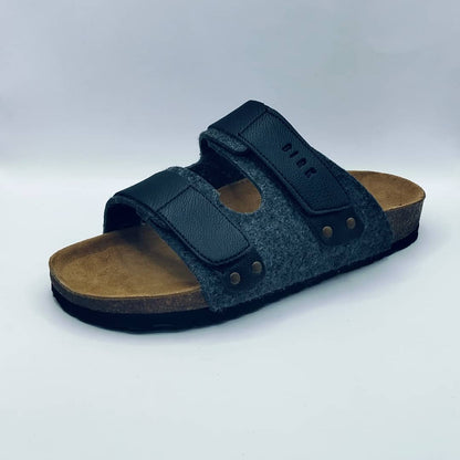 Birk orthopedic Shoes - UJI FEUTRE GRIS SOURIS