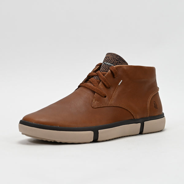 Hush Puppies Briggs Men's Leather Boots, Brown