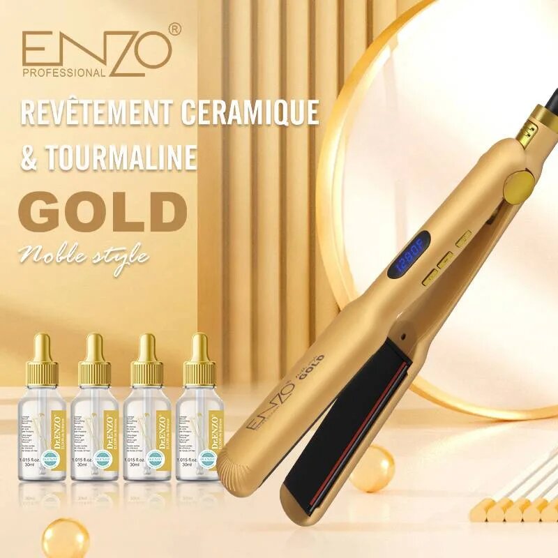 ENZO Professional Gold EN-3982 Hair Straightener
