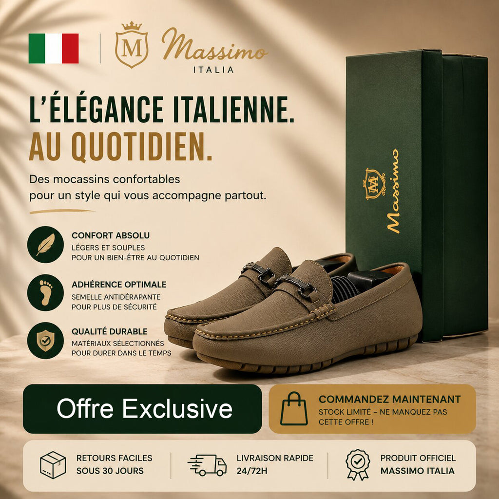 Massimo Mocassins Driving Loafers