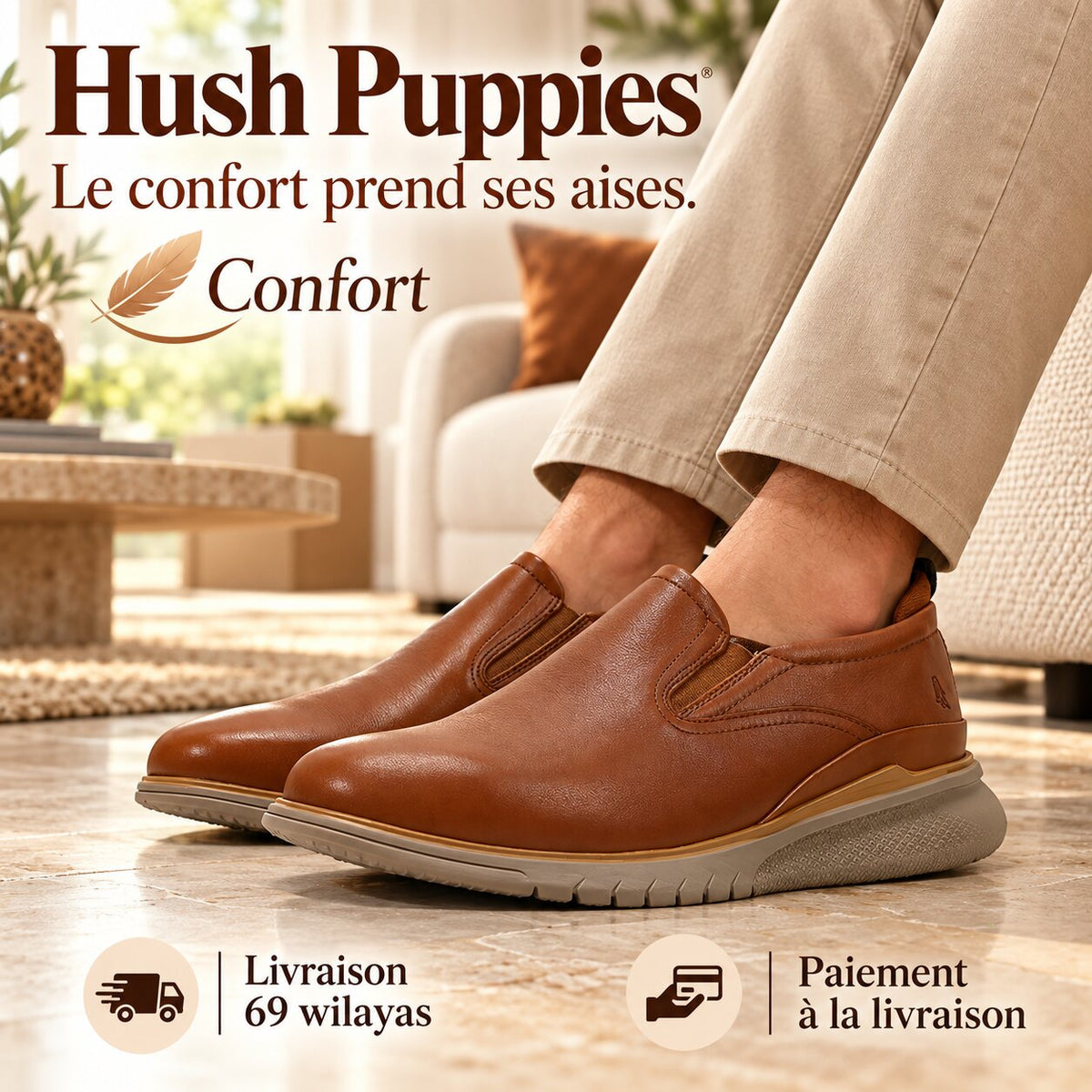 Hush Puppies Advance Slip-On Loafers