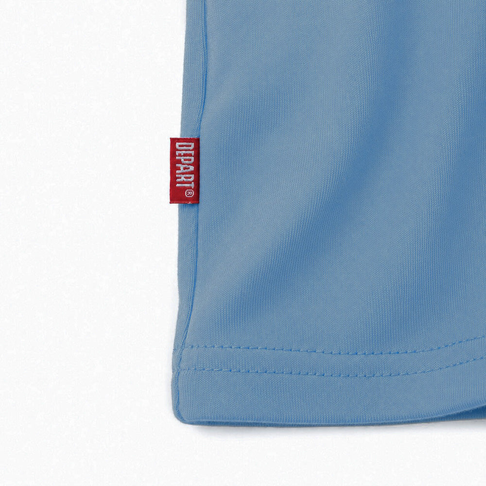 Départ Homme T-shirt Oversize-Blue