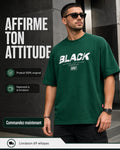 Départ Homme T-shirt Oversize Vert