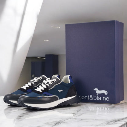 HARMONT AND BLAINE SCARPA UOMO CALF NYLON